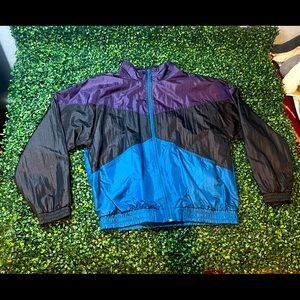 90”s vintage Fisrt Run windbreaker jacket